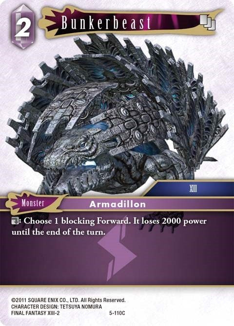 Image for Bunkerbeast (Opus V) (5-110C) - Final Fantasy TCG