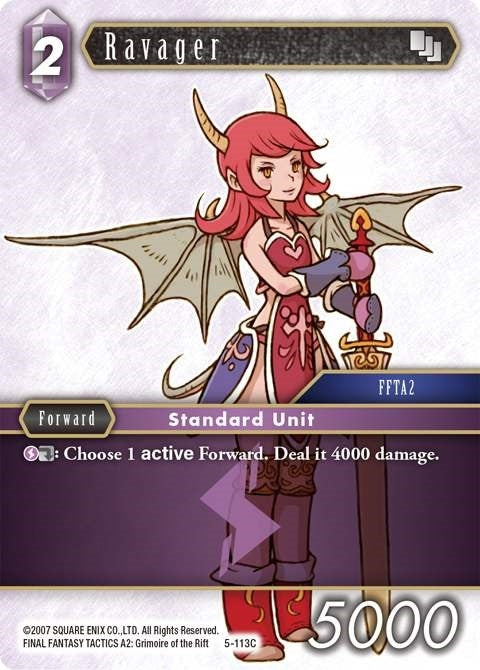 Image for Ravager (Opus V) (5-113C) - Final Fantasy TCG
