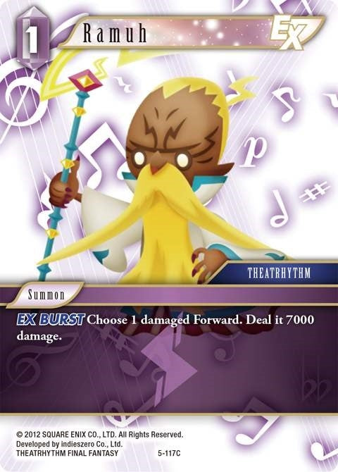 Image for Ramuh EX (Opus V) (5-117C) - Final Fantasy TCG