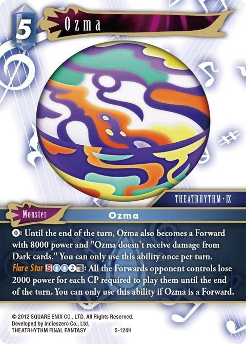 Image for Ozma (Opus V) (5-124H) - Final Fantasy TCG