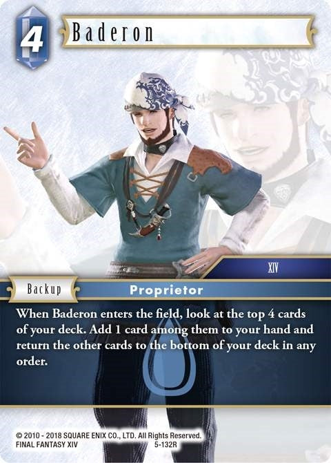 Image for Baderon (Opus V) (5-132R) - Final Fantasy TCG