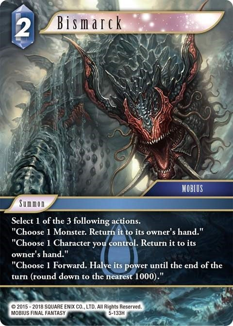 Image for Bismarck (Opus V) (5-133H) - Final Fantasy TCG