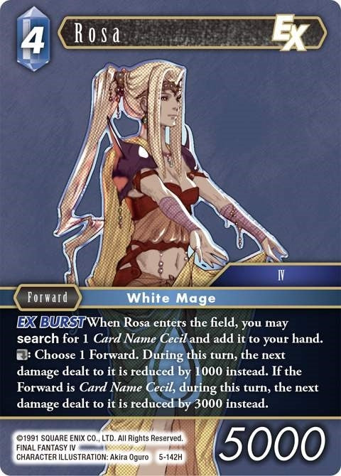 Image for Rosa EX (Opus V) (5-142H) - Final Fantasy TCG