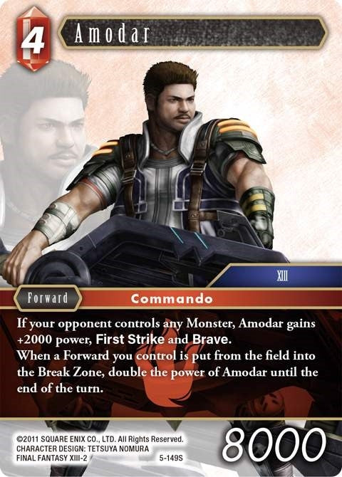 Image for Amodar (Opus V) (5-149S) - Final Fantasy TCG