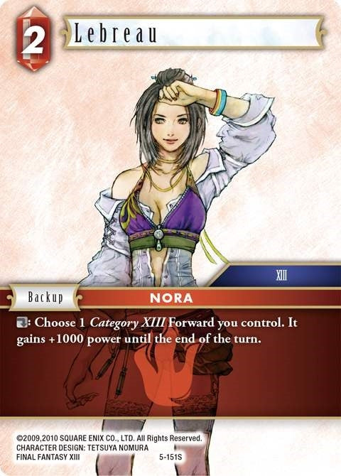 Image for Lebreau (Opus V) (5-151S) - Final Fantasy TCG