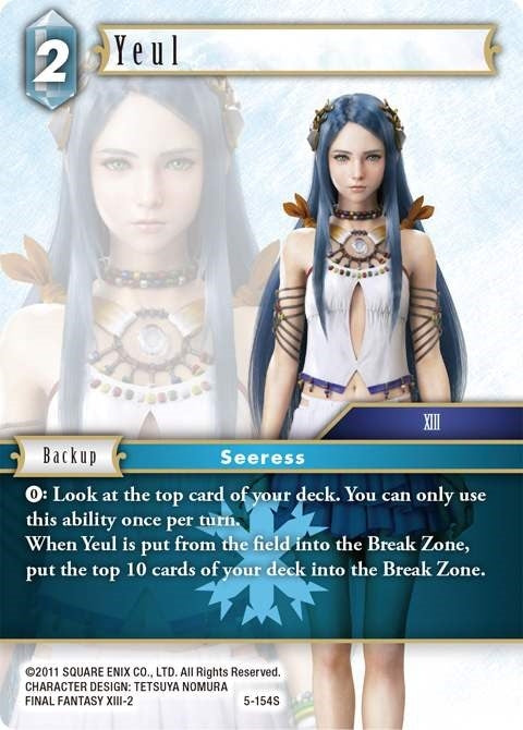 Image for Yeul (Opus V) (5-154S) - Final Fantasy TCG