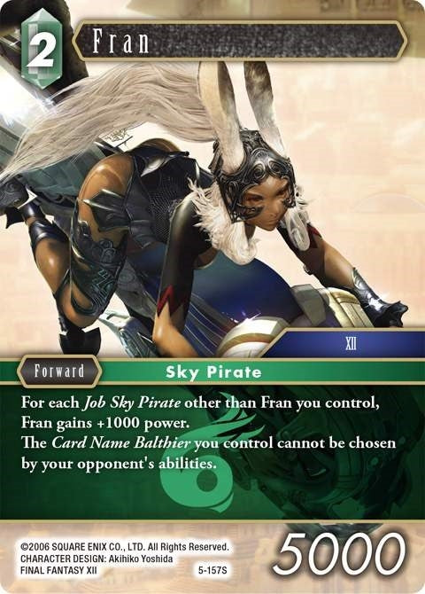 Image for Fran (Opus V) (5-157S) - Final Fantasy TCG