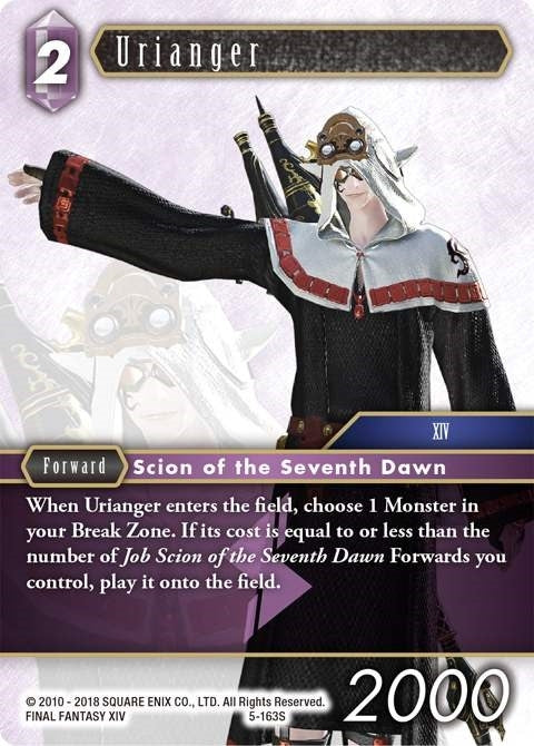 Image for Urianger (Opus V) (5-163S) - Final Fantasy TCG