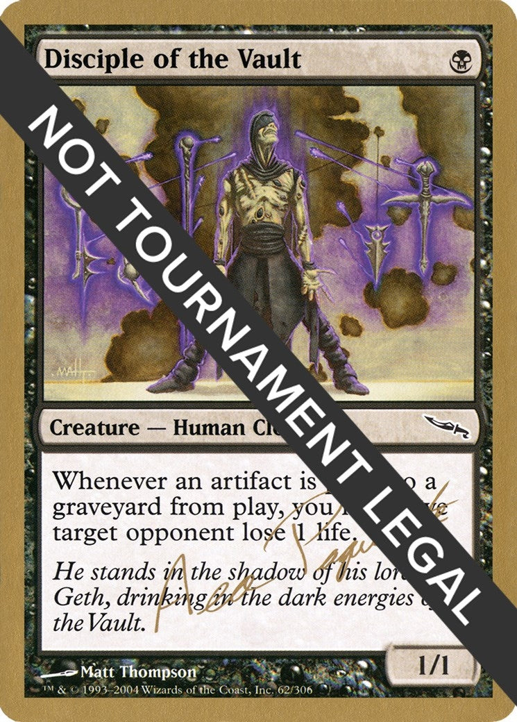 Image for Disciple of the Vault - 2004 Aeo Paquette (MRD) (World Championship Decks) - Magic: The Gathering