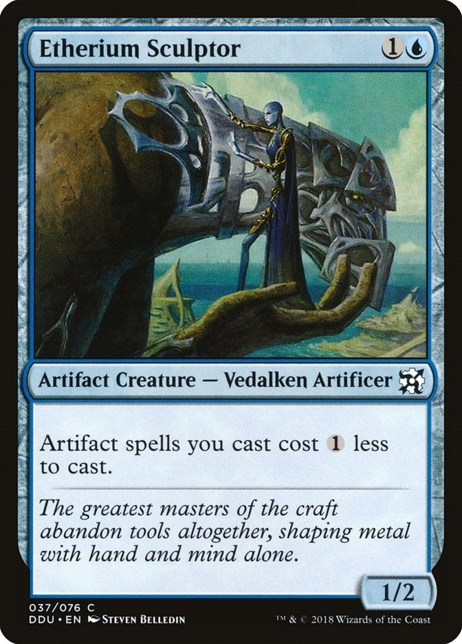 Image for Etherium Sculptor (Duel Decks: Elves vs. Inventors) (37) - Magic: The Gathering