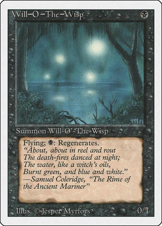 Image for Will-o'-the-Wisp (Revised Edition) - Magic: The Gathering