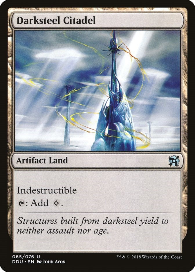 Image for Darksteel Citadel (Duel Decks: Elves vs. Inventors) (65) - Magic: The Gathering