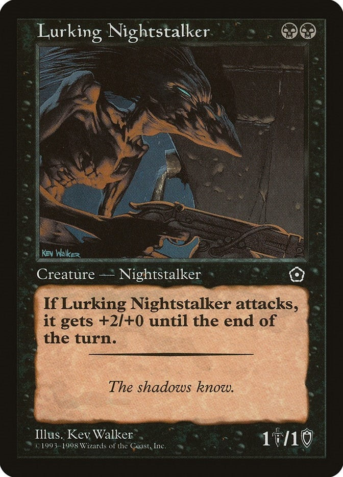 Image for Lurking Nightstalker (Portal Second Age) - Magic: The Gathering