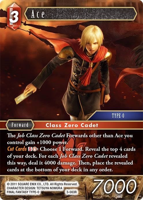 Image for Ace - PR-012/3-003R (Alternate Art) (FF: Promo Cards) (PR-012/3-003R) - Final Fantasy TCG
