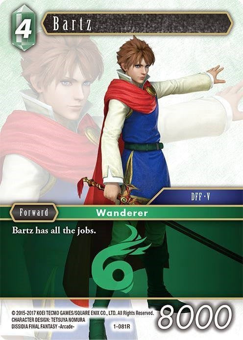 Image for Bartz (Alternate Art Promo) (FF: Promo Cards) (PR-011/1-081R) - Final Fantasy TCG