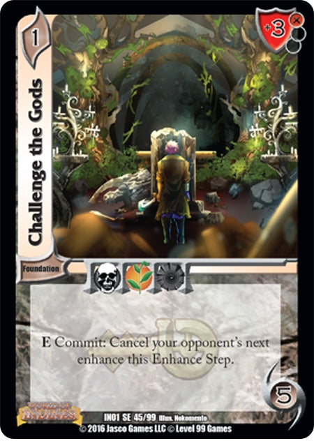 Image for Challenge the Gods (World of Indines) (45) - UniVersus