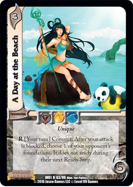 Image for A Day at the Beach (World of Indines) (63) - UniVersus