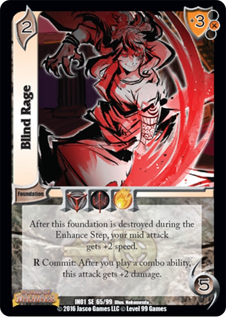 Image for Blind Rage (World of Indines) (65) - UniVersus
