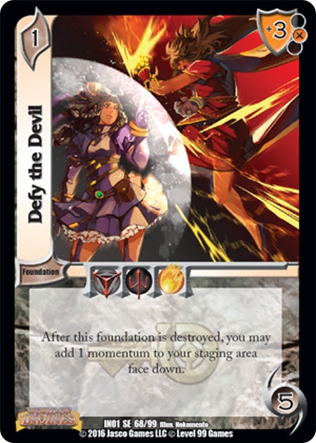 Image for Defy the Devil (World of Indines) (68) - UniVersus