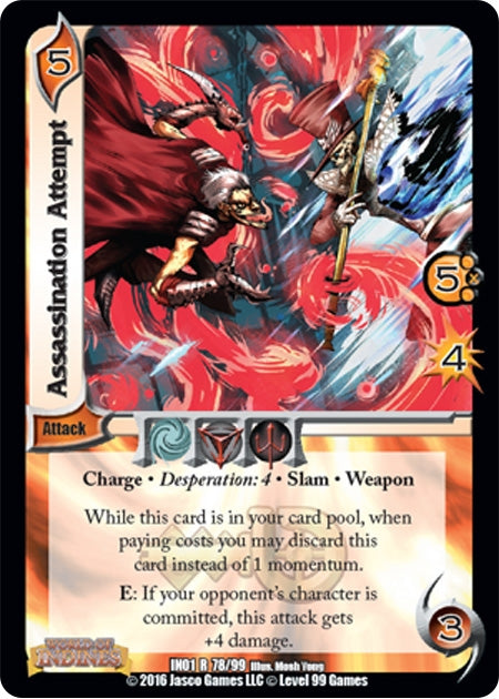 Image for Assassination Attempt (World of Indines) (78) - UniVersus
