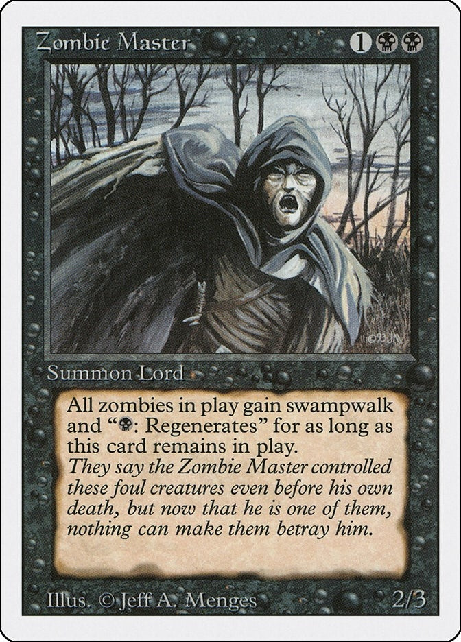 Image for Zombie Master (Revised Edition) - Magic: The Gathering
