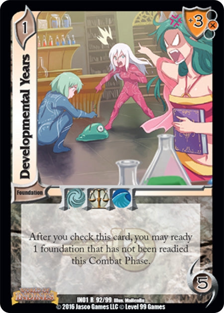 Image for Developmental Years (World of Indines) (92) - UniVersus