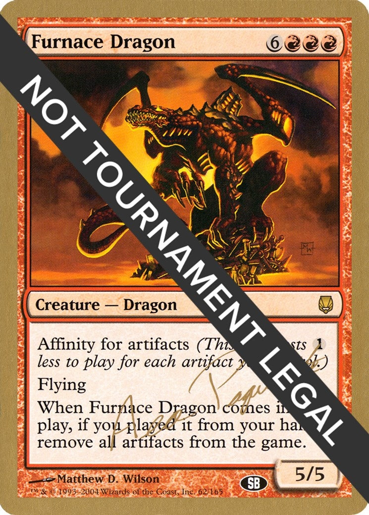 Image for Furnace Dragon - 2004 Aeo Paquette (DST) (SB) (World Championship Decks) - Magic: The Gathering