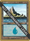 Image for Island (335) - 2000 Jon Finkel (6ED) (World Championship Decks) - Magic: The Gathering