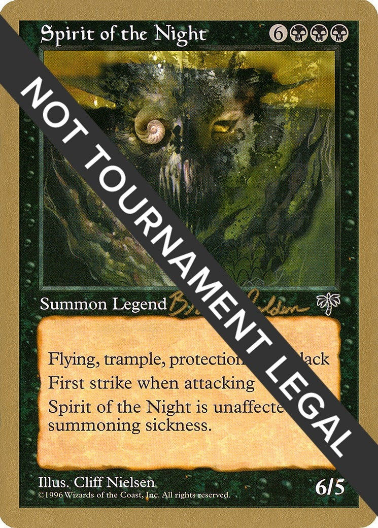 Image for Spirit of the Night - 1998 Brian Selden (MIR) (World Championship Decks) - Magic: The Gathering