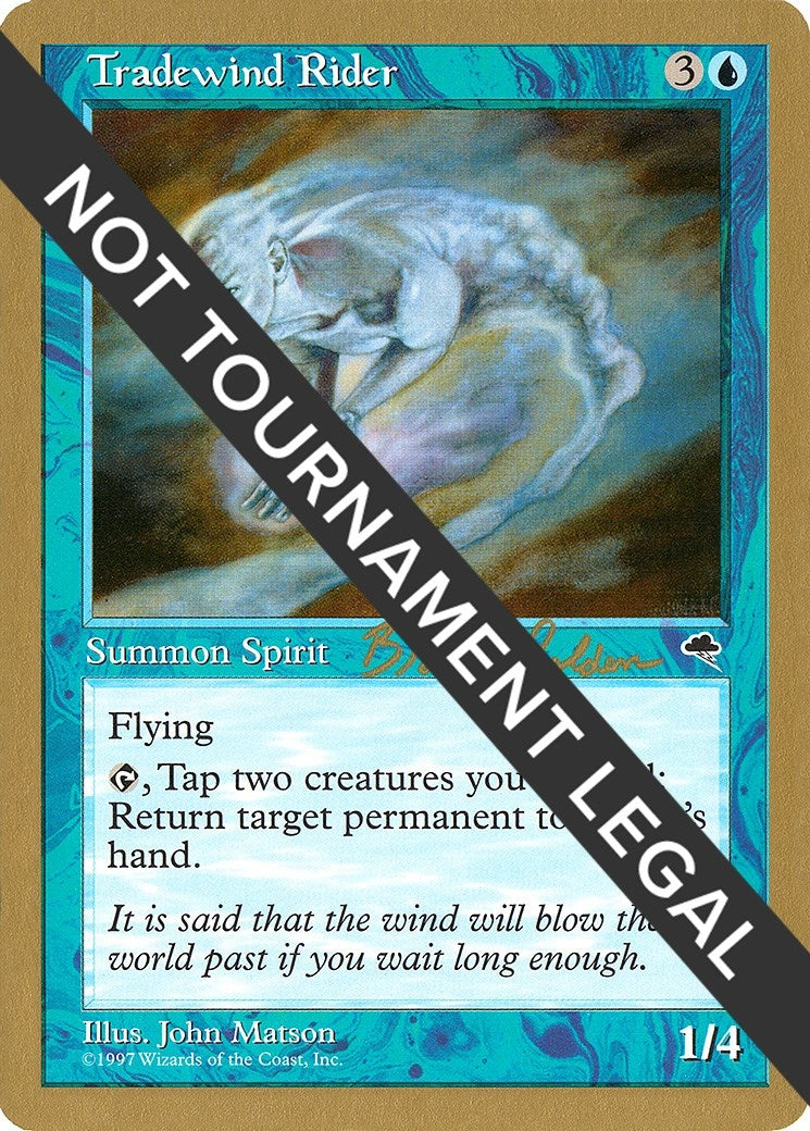 Image for Tradewind Rider - 1998 Brian Selden (TMP) (World Championship Decks) - Magic: The Gathering