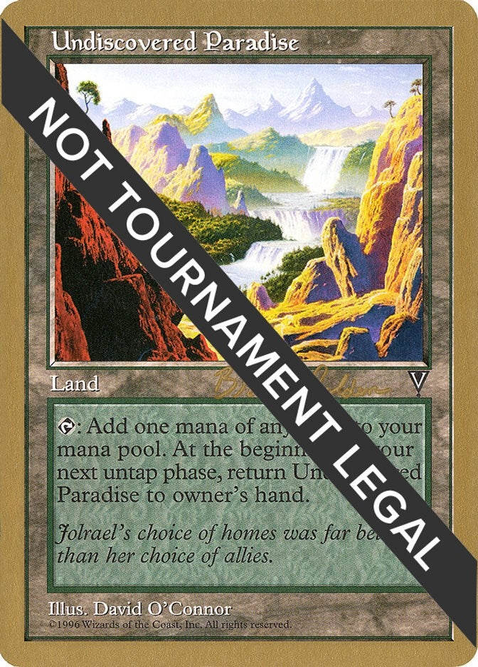 Image for Undiscovered Paradise - 1998 Brian Selden (VIS) (World Championship Decks) - Magic: The Gathering