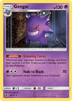 Image for Gengar - 38/111 (Prerelease Kit Exclusive) (Deck Exclusives) (038/111) - Pokemon