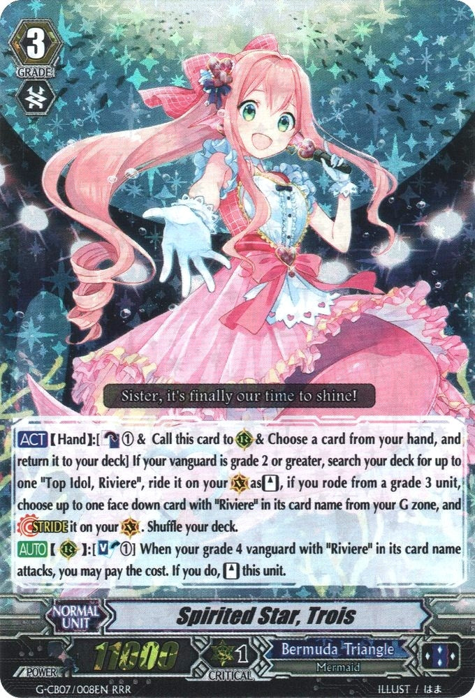 Image for Spirited Star, Trois (G-CB07: Divas' Festa) (G-CB07/008EN) - Cardfight Vanguard