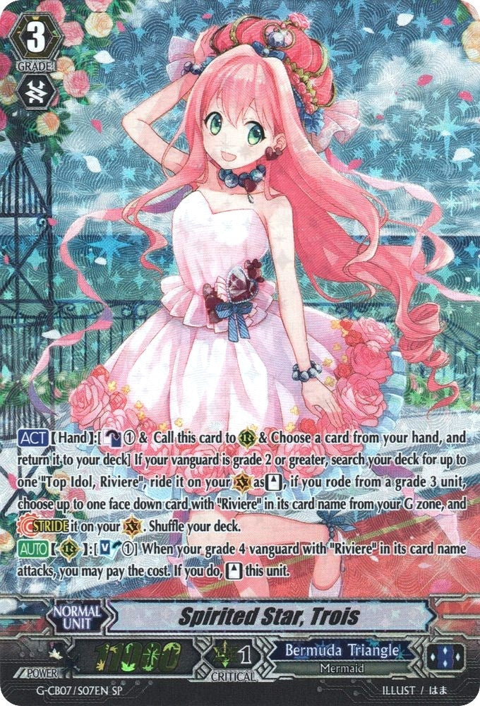 Image for Spirited Star, Trois (SP) (G-CB07: Divas' Festa) (G-CB07/S07EN) - Cardfight Vanguard