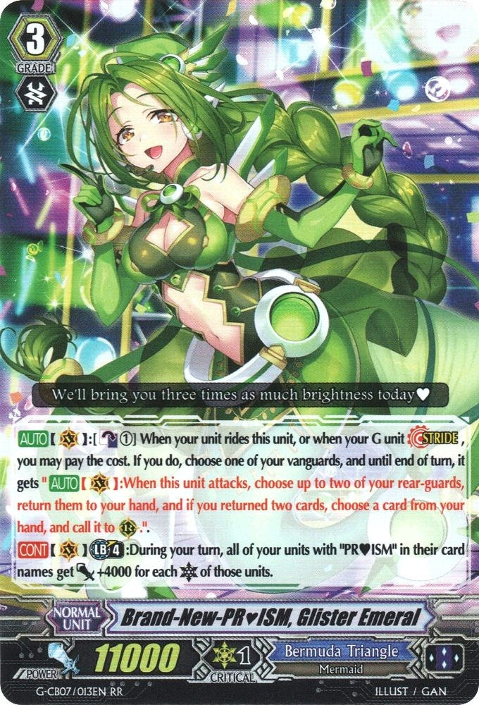 Image for Brand-New-PRISM, Glister Emeral (G-CB07: Divas' Festa) (G-CB07/013EN) - Cardfight Vanguard
