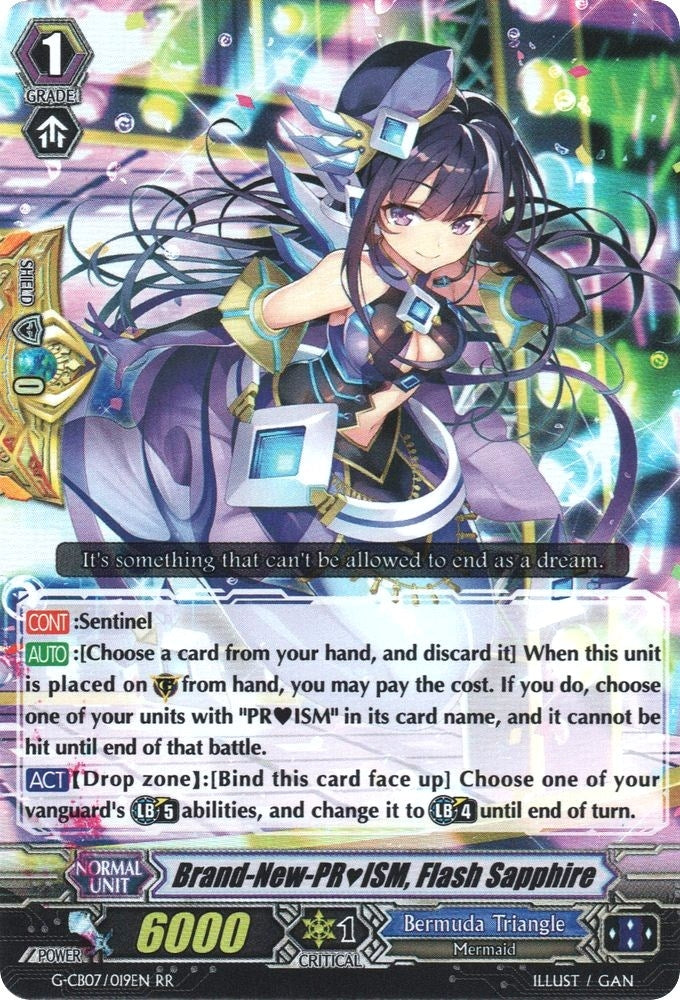 Image for Brand-New-PRISM, Flash Sapphire (G-CB07: Divas' Festa) (G-CB07/019EN) - Cardfight Vanguard