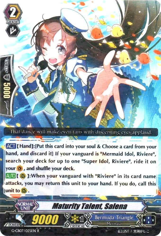 Image for Maturity Talent, Salena (G-CB07: Divas' Festa) (G-CB07/025EN) - Cardfight Vanguard