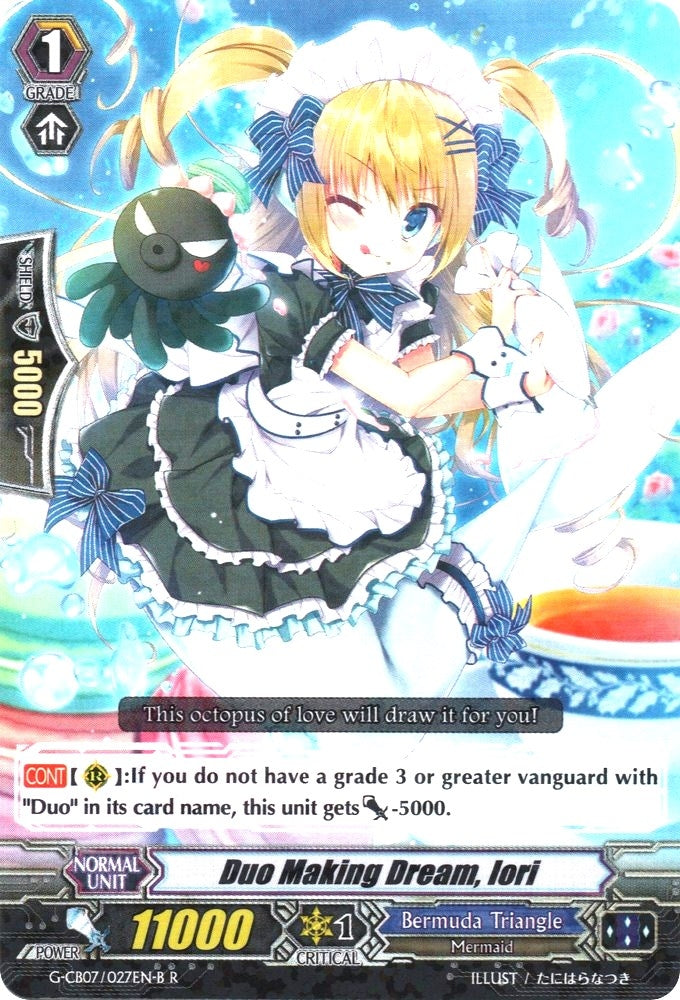 Image for Duo Making Dream, Iori (Black) (G-CB07: Divas' Festa) (G-CB07/027EN-B) - Cardfight Vanguard