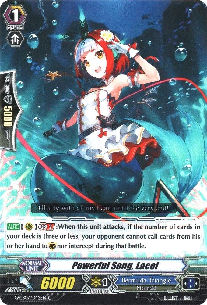 Image for Powerful Song, Lacol (G-CB07: Divas' Festa) (G-CB07/042EN) - Cardfight Vanguard