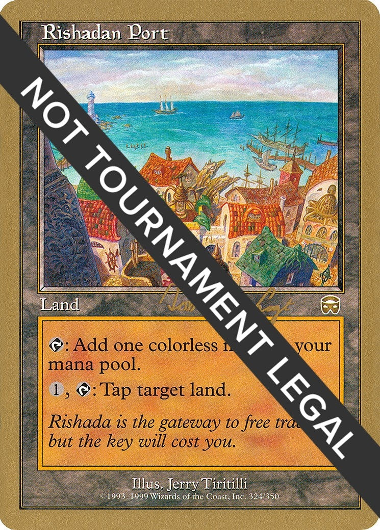 Image for Rishadan Port - 2000 Tom van de Logt (MMQ) (World Championship Decks) - Magic: The Gathering