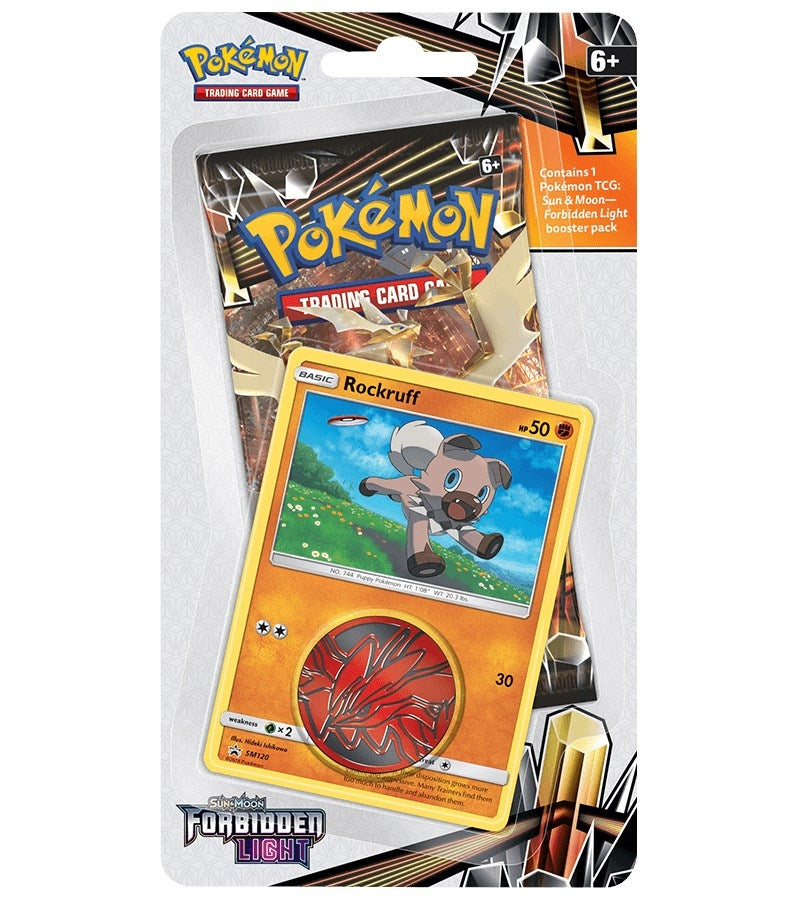 Image for Forbidden Light Single Pack Blister [Rockruff] - Pokemon
