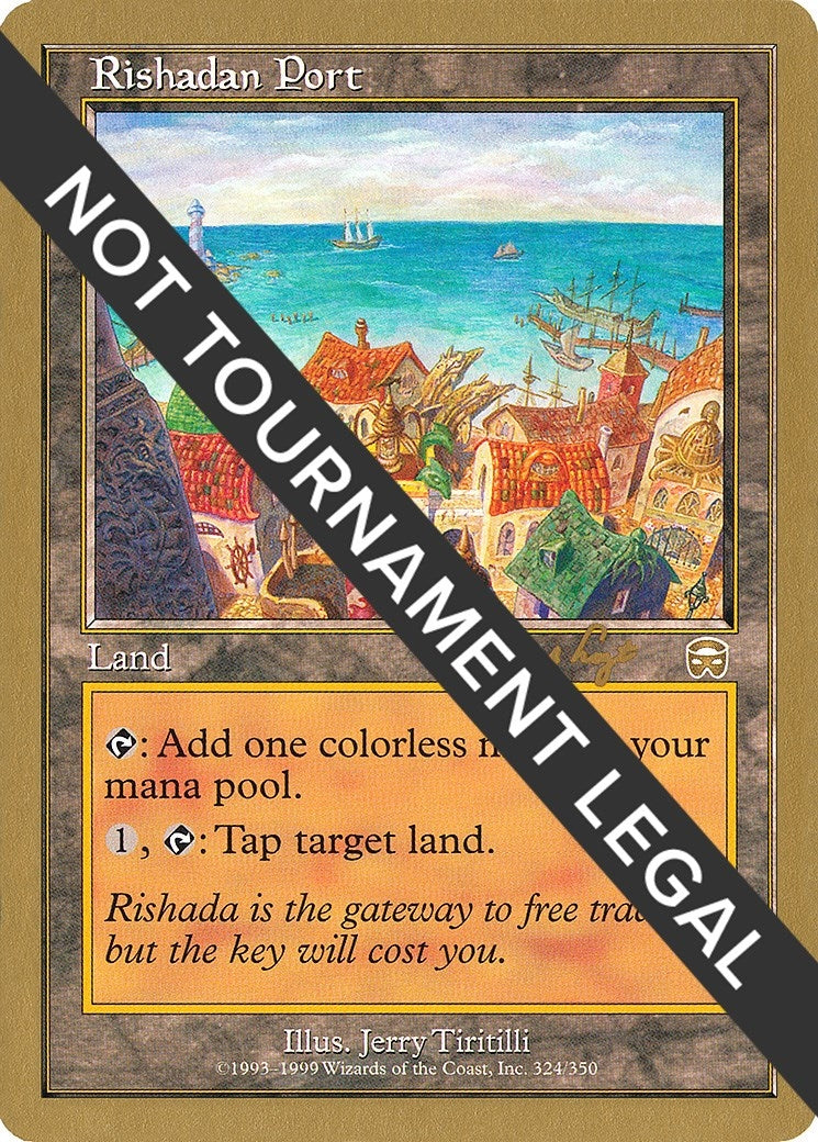 Image for Rishadan Port - 2001 Tom van de Logt (MMQ) (World Championship Decks) - Magic: The Gathering