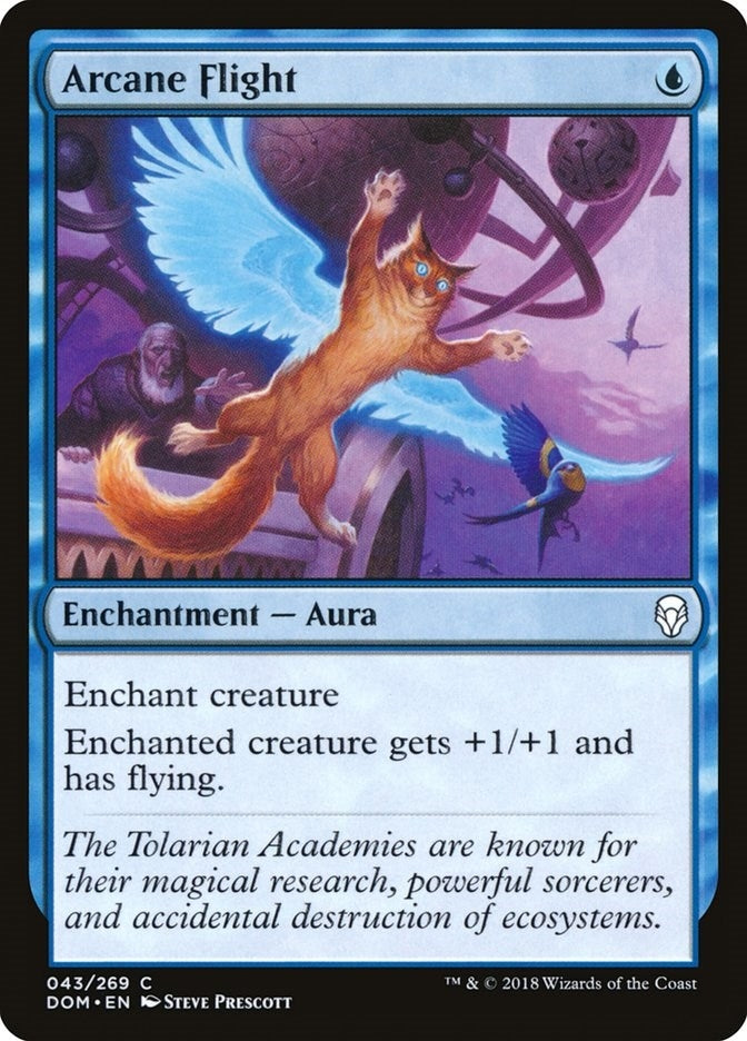 Image for Arcane Flight (Dominaria) (43) - Magic: The Gathering