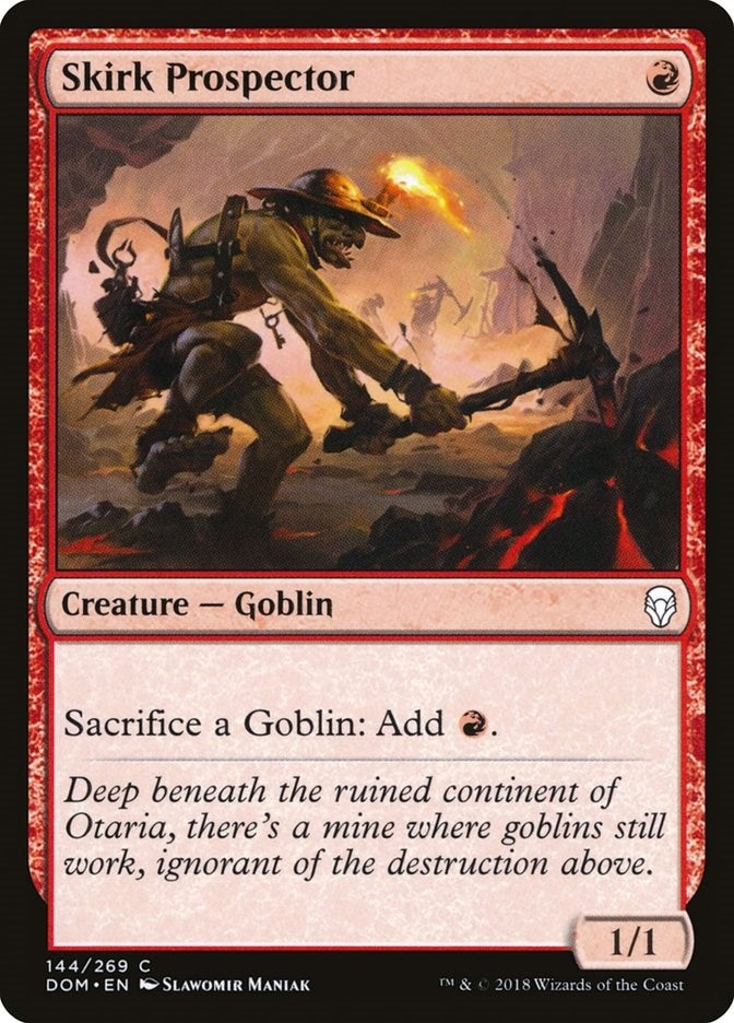 Image for Skirk Prospector (Dominaria) (144) - Magic: The Gathering
