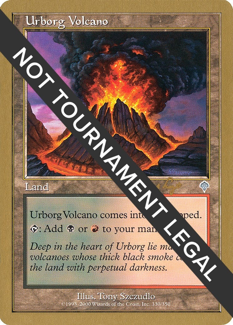 Image for Urborg Volcano - 2001 Tom van de Logt (INV) (World Championship Decks) - Magic: The Gathering