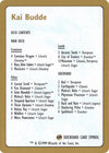Image for 1999 Kai Budde Decklist Card (World Championship Decks) - Magic: The Gathering