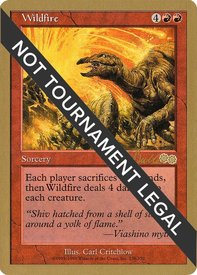 Image for Wildfire - 1999 Kai Budde (USG) (World Championship Decks) - Magic: The Gathering
