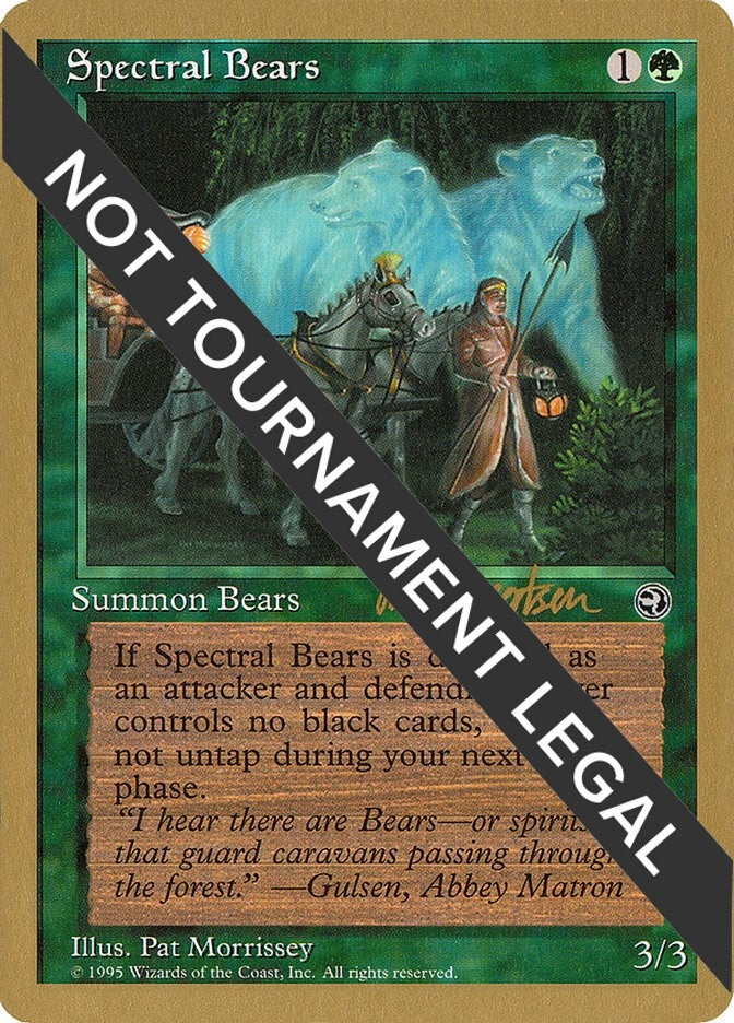 Image for Spectral Bears - 1997 Svend Geertsen (HML) (World Championship Decks) - Magic: The Gathering