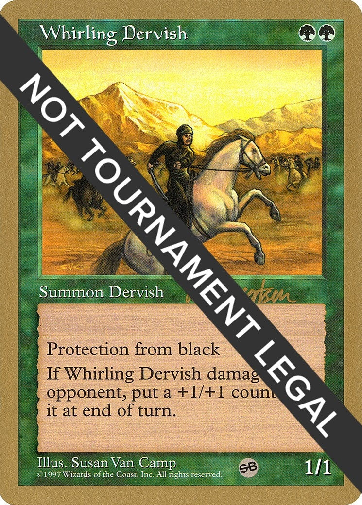 Image for Whirling Dervish - 1997 Svend Geertsen (5ED) (SB) (World Championship Decks) - Magic: The Gathering