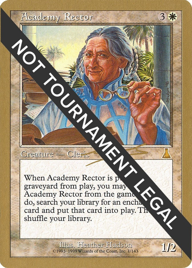 Image for Academy Rector - 2000 Nicolas Labarre (UDS) (World Championship Decks) - Magic: The Gathering